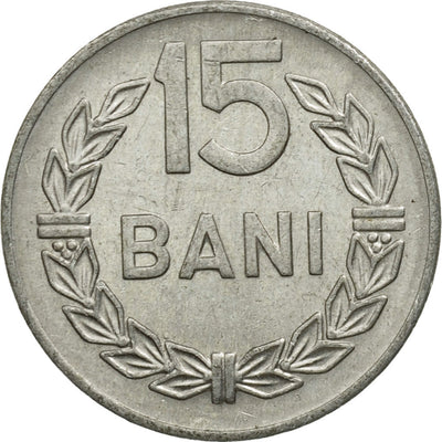 Monedă,

România,

15Bani